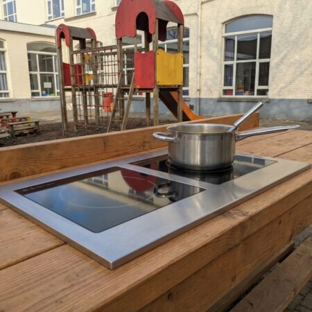 Inductievuur voor buitenkeuken